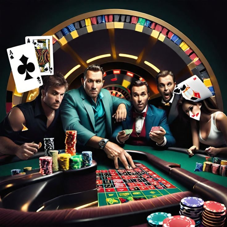 Host Live Game Shows drawize memandu putaran roda di studio profesional